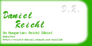 daniel reichl business card